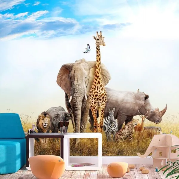 Fotobehang - Fauna of Africa