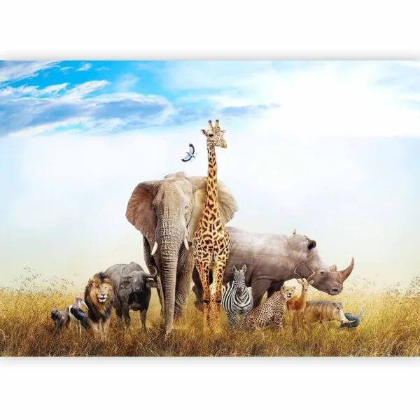 Fotobehang - Fauna of Africa