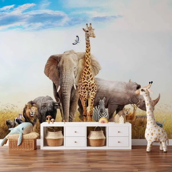 Fotobehang - Fauna of Africa