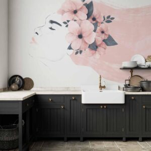 Fotobehang - Female Gaze - Second Variant