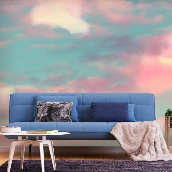 Fotobehang - Fire Clouds
