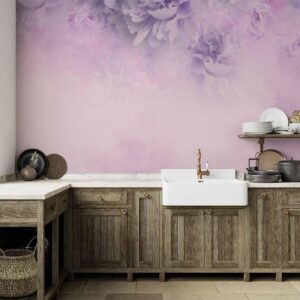 Fotobehang - Floral Etude of Life - Third Variant