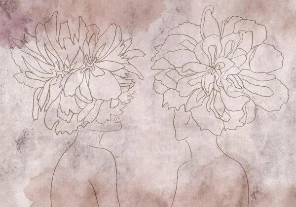 Fotobehang - Floristic Fresco