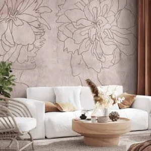 Fotobehang - Floristic Fresco