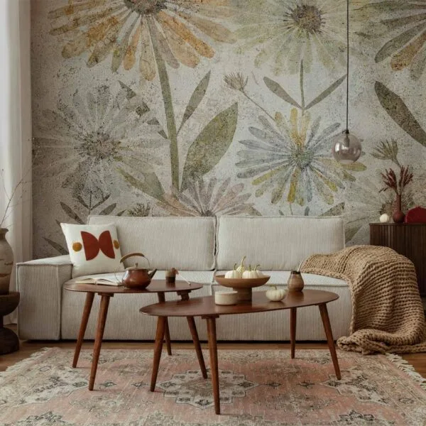 Fotobehang - Flower Family