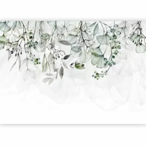 Fotobehang - Foggy Nature - Green