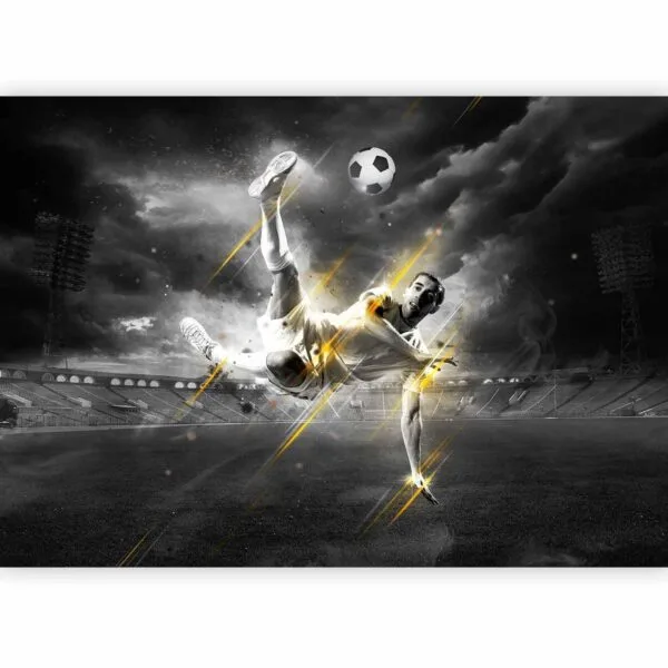 Fotobehang - Football legend