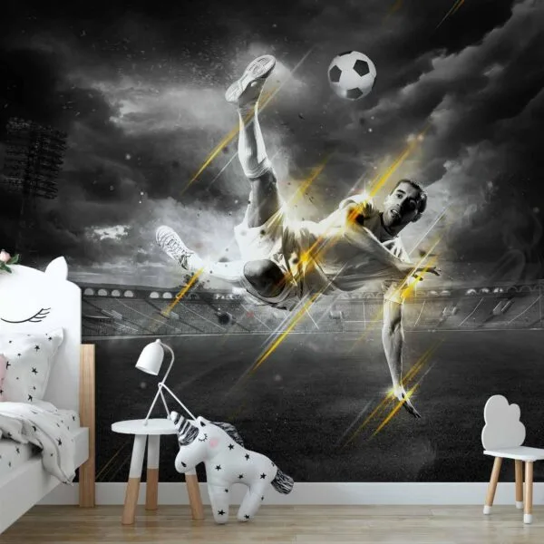 Fotobehang - Football legend