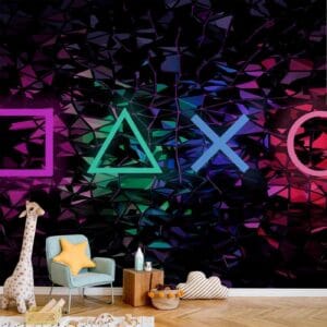 Fotobehang - Fun Symbols