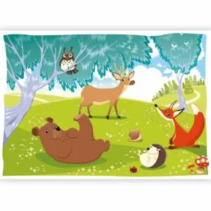 Fotobehang - Funny animals