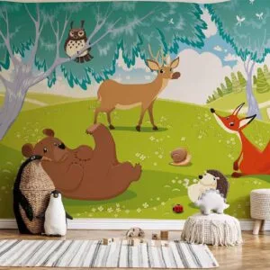 Fotobehang - Funny animals
