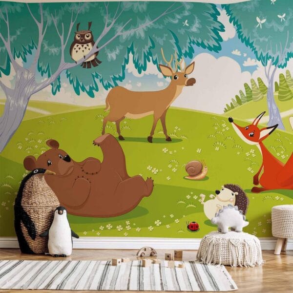 Fotobehang - Funny animals