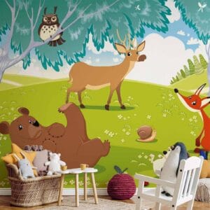 Fotobehang - Funny animals