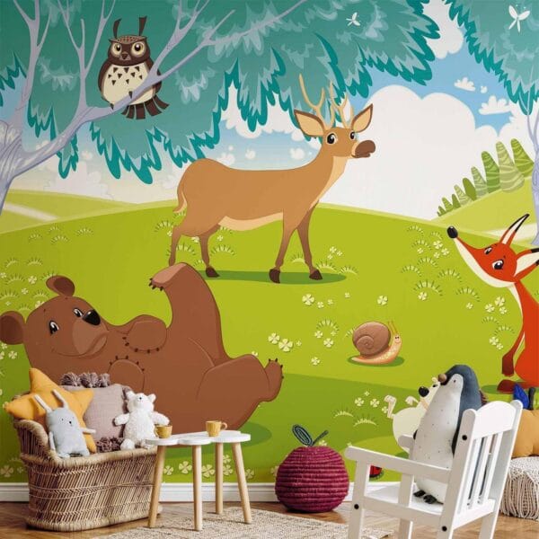 Fotobehang - Funny animals