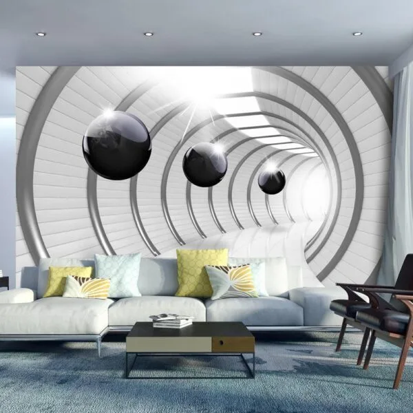 Fotobehang - Futuristic Tunnel