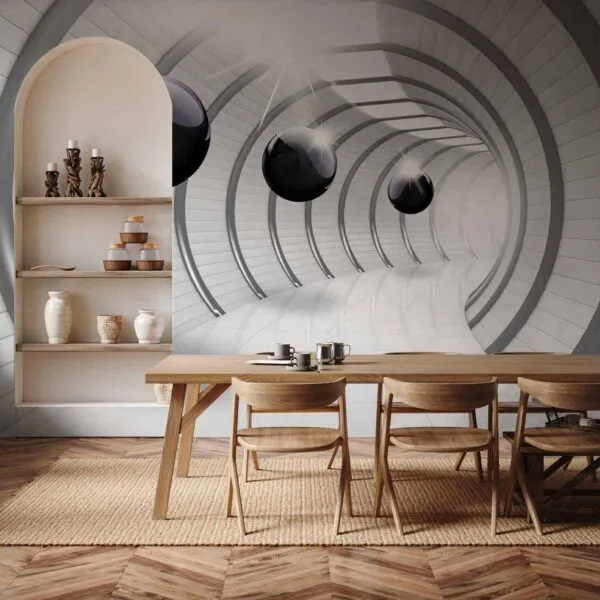 Fotobehang - Futuristic Tunnel