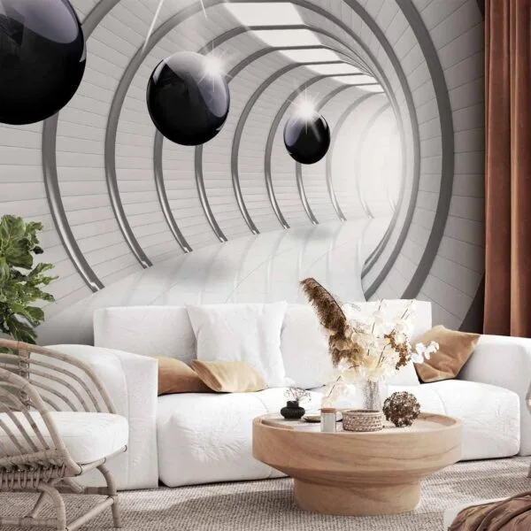Fotobehang - Futuristic Tunnel
