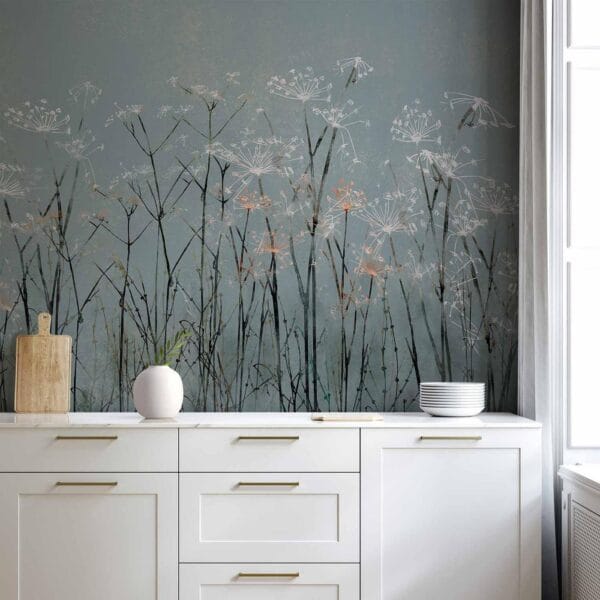 Fotobehang - Garlic Flowers