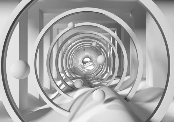 Fotobehang - Geometric Depth