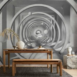 Fotobehang - Geometric Depth