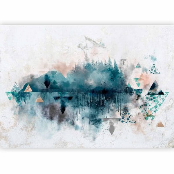 Fotobehang - Geometric Landscape