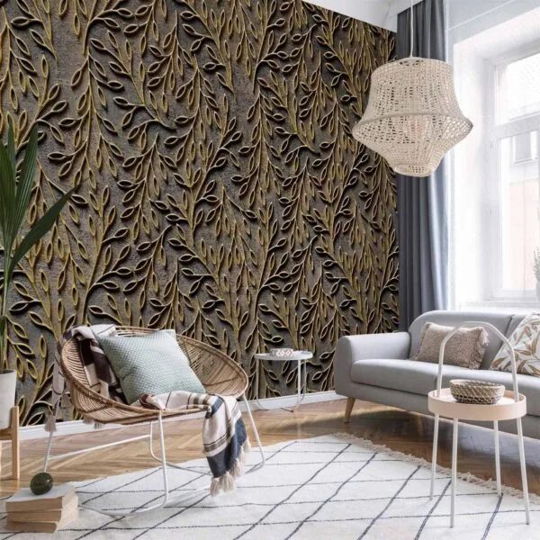 Fotobehang - Golden Decorations