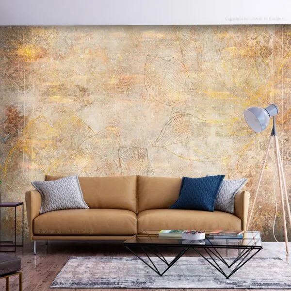Fotobehang - Golden Etude