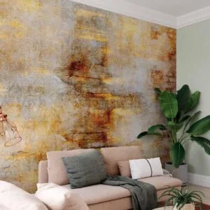 Fotobehang - Golden Expression