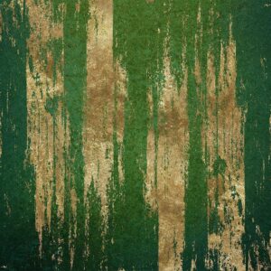 Fotobehang - Golden-Green Expression