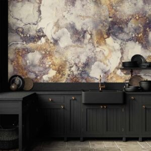 Fotobehang - Golden Interweaver