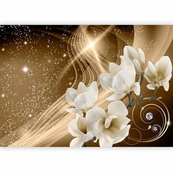 Fotobehang - Golden Milky Way