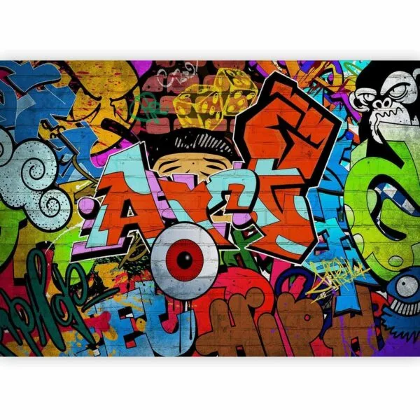 Fotobehang - Graffiti art