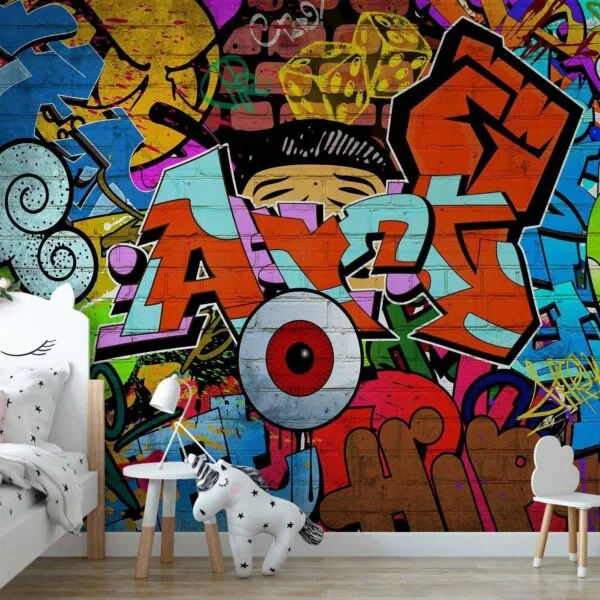 Fotobehang - Graffiti art