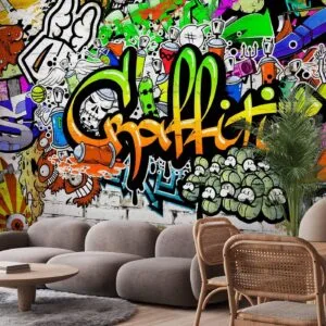 Fotobehang - Graffiti on the Wall