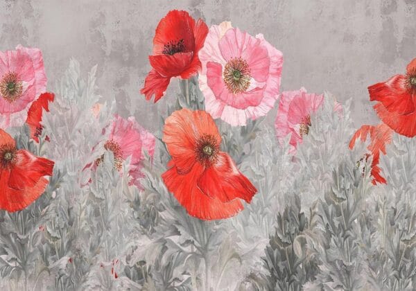 Fotobehang - Gray Meadow