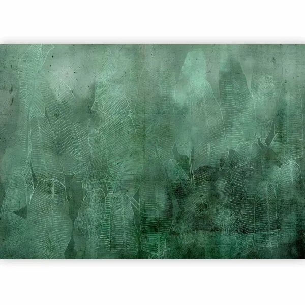 Fotobehang - Green Banana Leaves