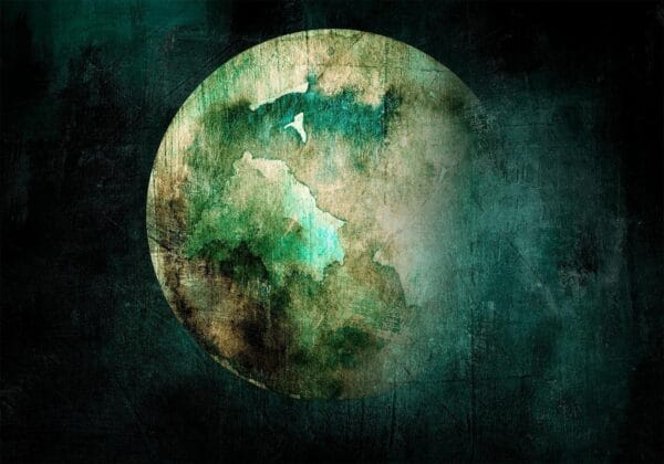 Fotobehang - Green Pangea