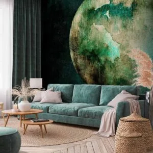 Fotobehang - Green Pangea