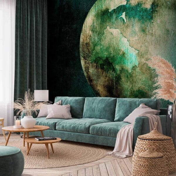 Fotobehang - Green Pangea