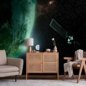 Fotobehang - Green Planet