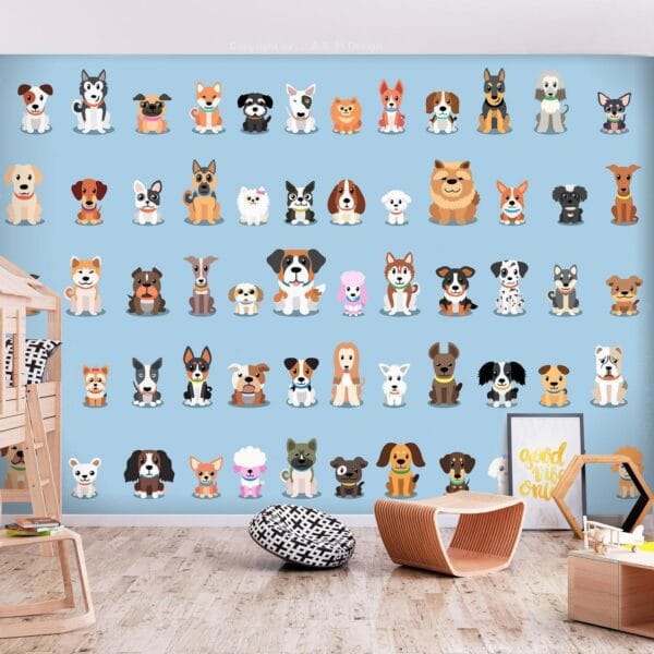 Fotobehang - Happy Crowd