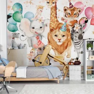 Fotobehang - Happy Crowd