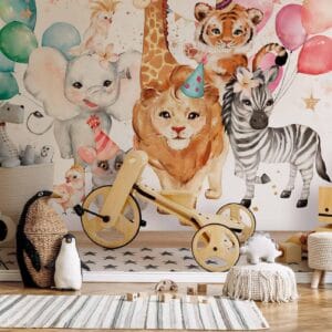 Fotobehang - Happy Crowd