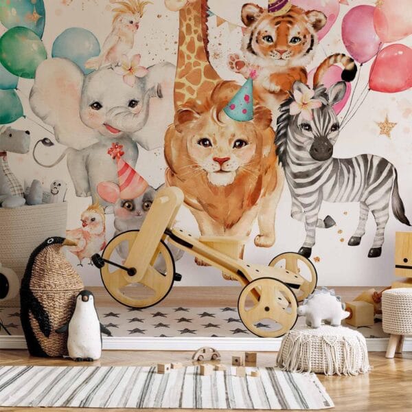 Fotobehang - Happy Crowd