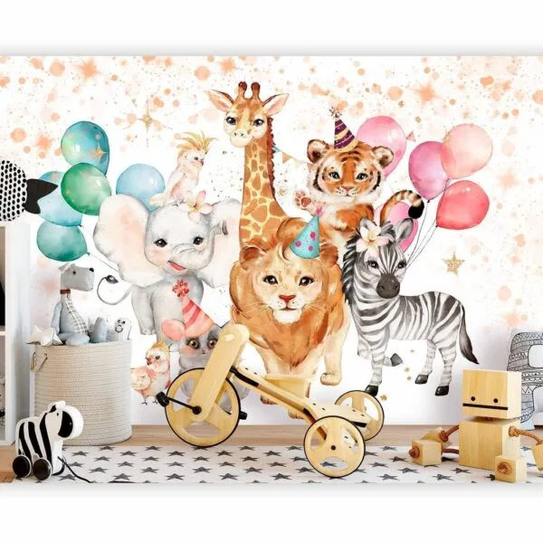 Fotobehang - Happy Crowd