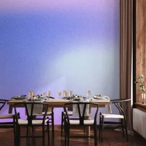 Fotobehang - Heather Mist - Delicate Gradient Comprising Various Shades of Violet