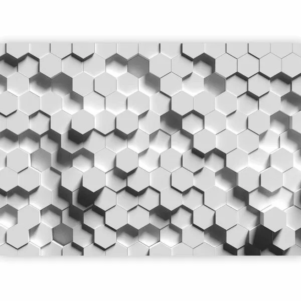 Fotobehang - Hexagonal Awareness