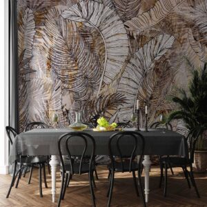 Fotobehang - Honey Plumes