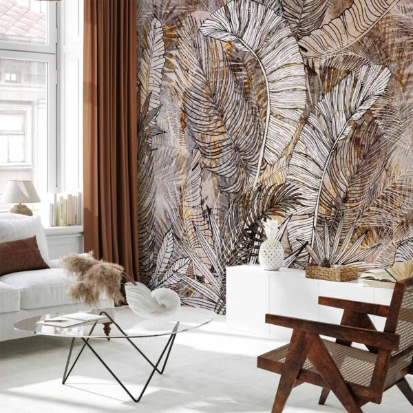 Fotobehang - Honey Plumes