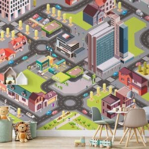 Fotobehang - In the City